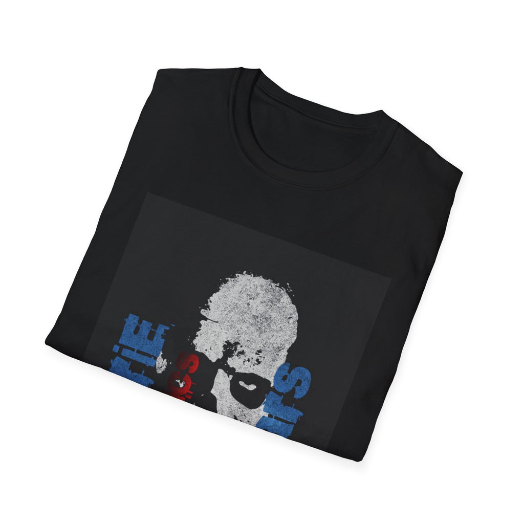 Skull Graphic T-Shirt — 'Nature vs Wears' Distressed Horror Tee