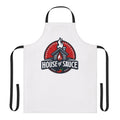 House of Sauce Apron — BBQ & Hot Sauce Cooking Apron with Chili Logo