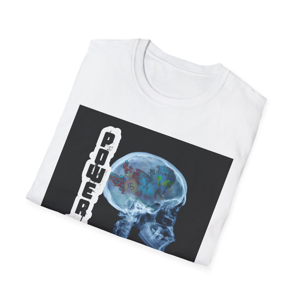 Power Struggle Skull T-Shirt — Vintage X-Ray Skull Graphic Tee