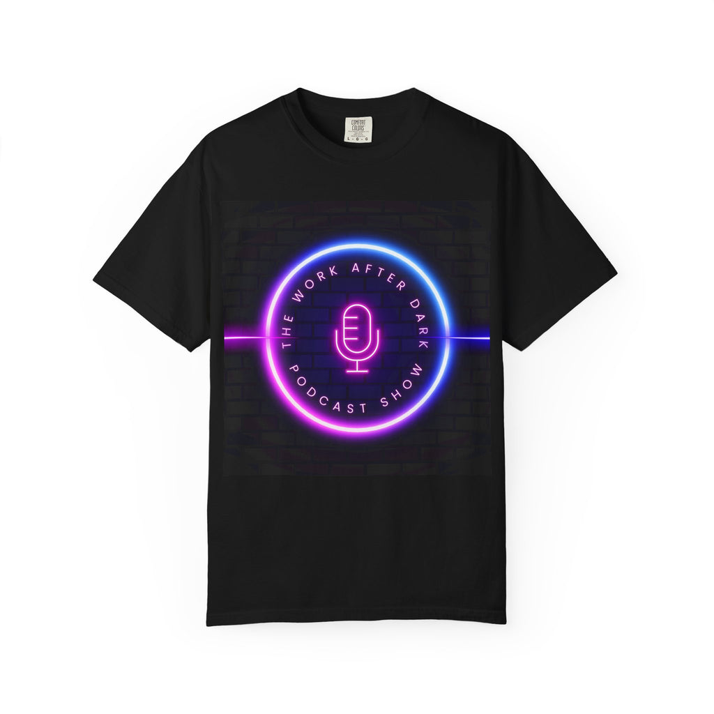 Work After Dark Unisex Garment-Dyed T-shirt