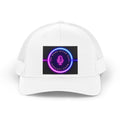 Retro Neon Microphone Trucker Hat
