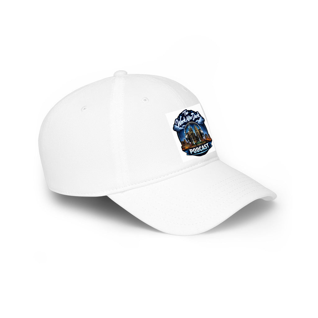 Podcast Logo Baseball Cap — "WealthWire Daily" Branded Low Profile Hat