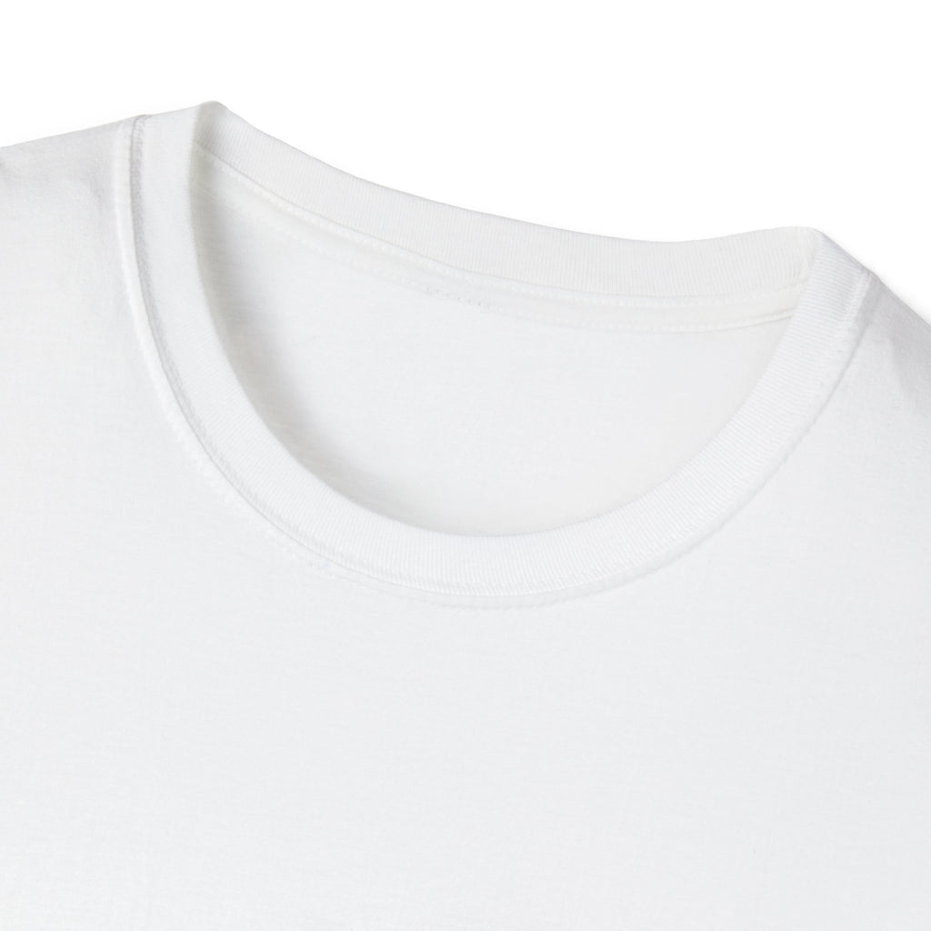 Graphic T-Shirt — Red Brushstroke with Black X Marks