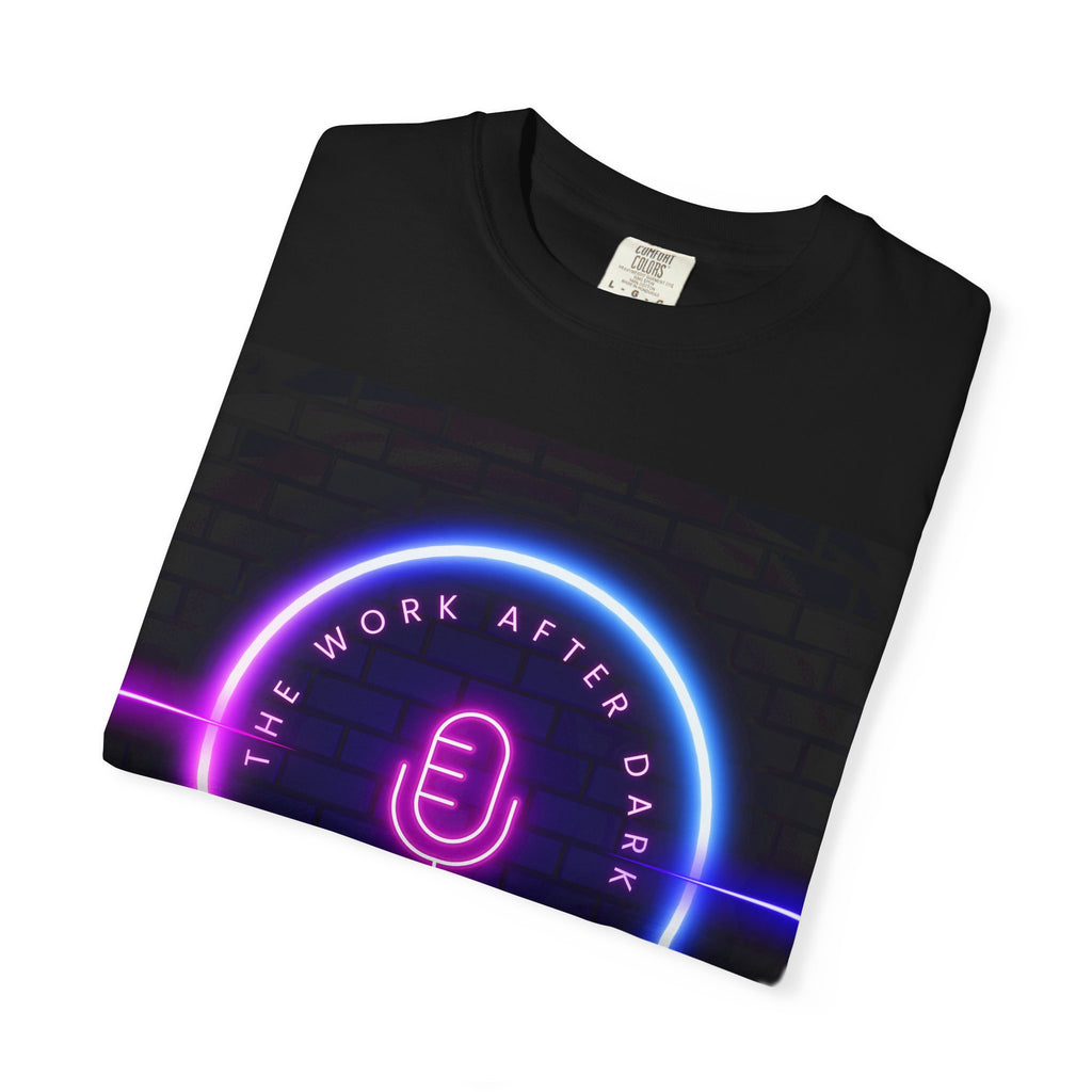 Work After Dark Unisex Garment-Dyed T-shirt