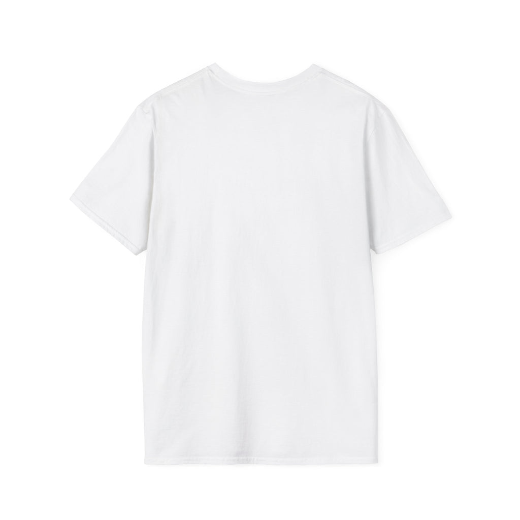Graphic T-Shirt — Red Brushstroke with Black X Marks